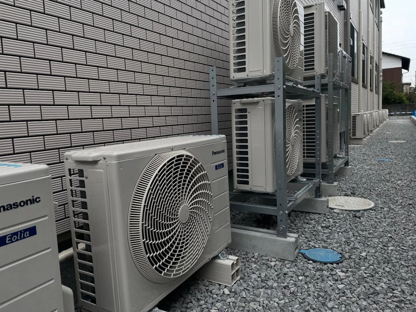 室外機設置・点検・ドレン検査・運転確認