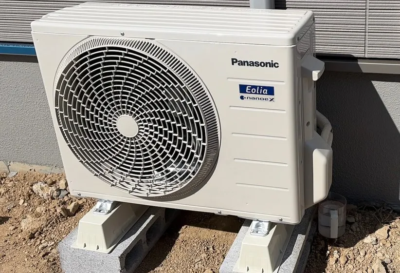 新築エアコン取付工事