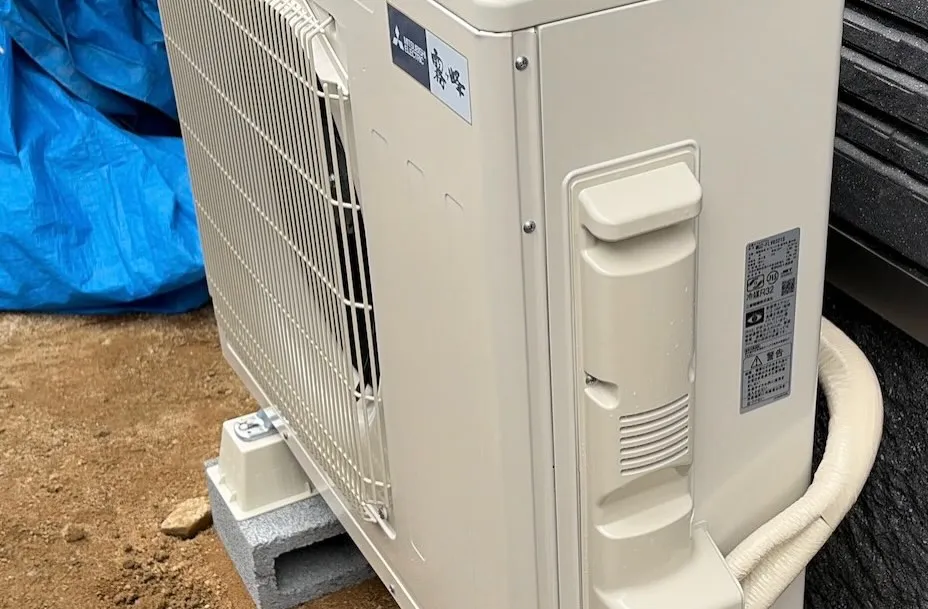 【新築 隠蔽配管エアコン工事】